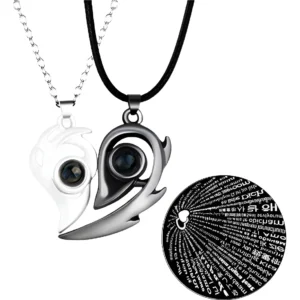 Collar Corazón Magnético Proyector