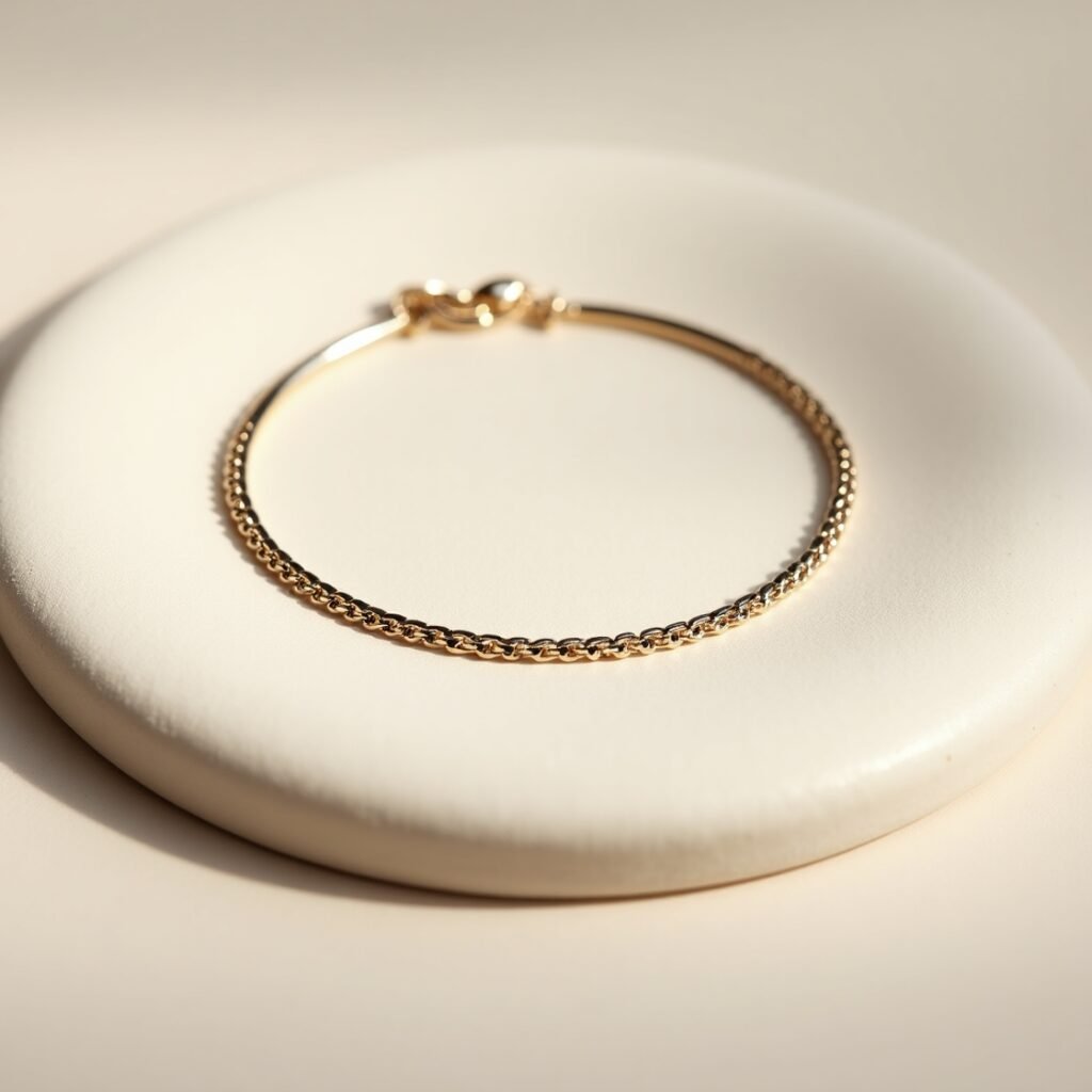 Flux_Dev_Realistic_studio_shot_of_a_single_refined_bracelet_ch_0