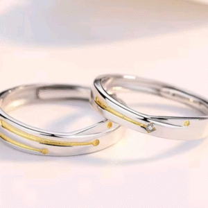 Set De Anillos Estrella Fugaz